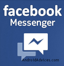 New Facebook Messenger Logo - Facebook Messenger for Android - Features & Review - Android Advices