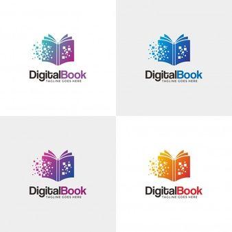 Modern Book Logo - Book Shop Vectors, Photo and PSD files