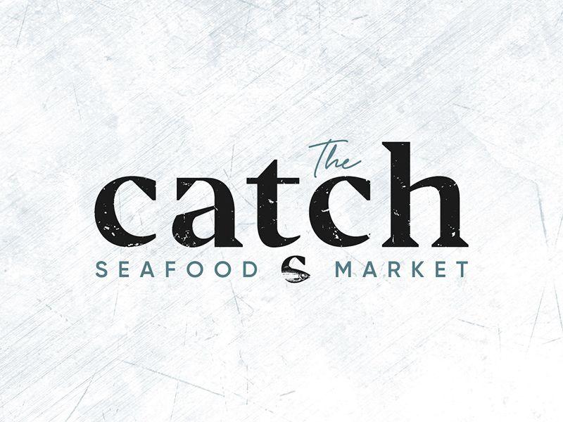 Jordan Word Logo - The Catch Seafood Market Logo Concept by Jordan Lee | Dribbble ...