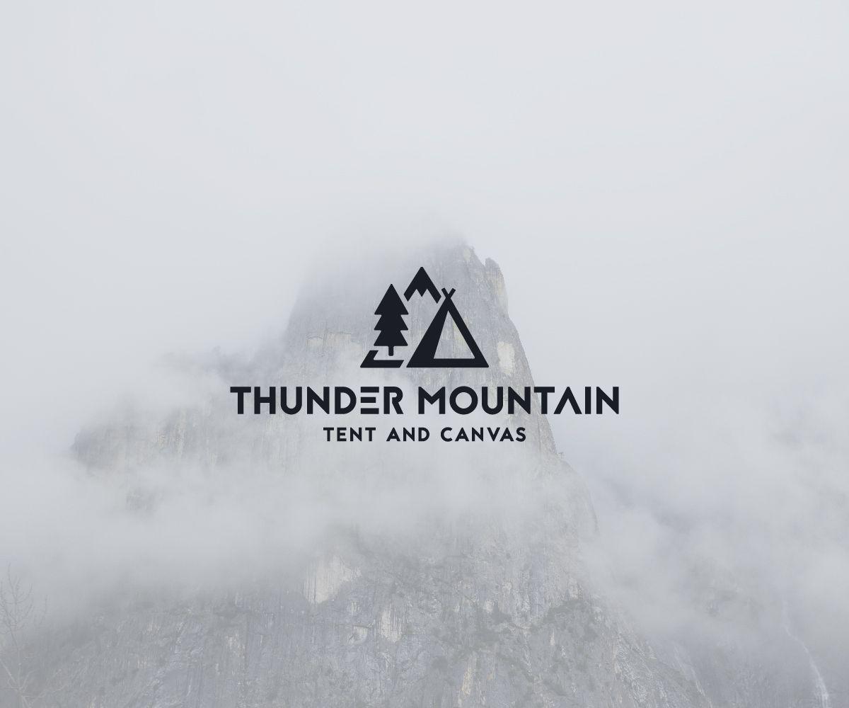 Mountain Recreation Logo - Personable, Masculine, Recreation Logo Design for Thunder Mountain