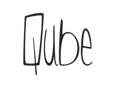 Jordan Word Logo - Qube Logo v2.2 (scaled) by Jordan Borth | Dribbble | Dribbble