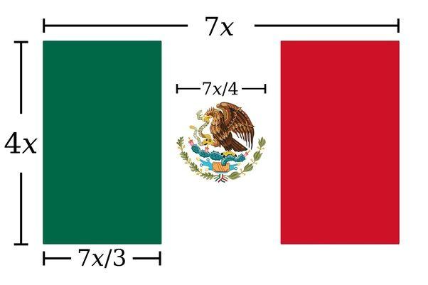 White and Red O Logo - What colors are in the Mexican flag and what does the flag mean?