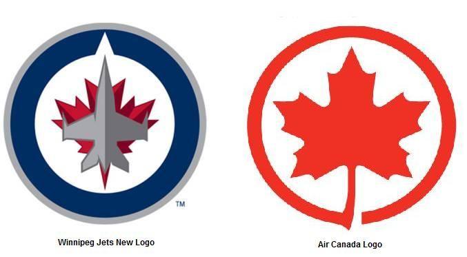 Canadian Leaf Logo - Wise Law Blog: NHL's Winnipeg Air Canadas Unveil Their Logo