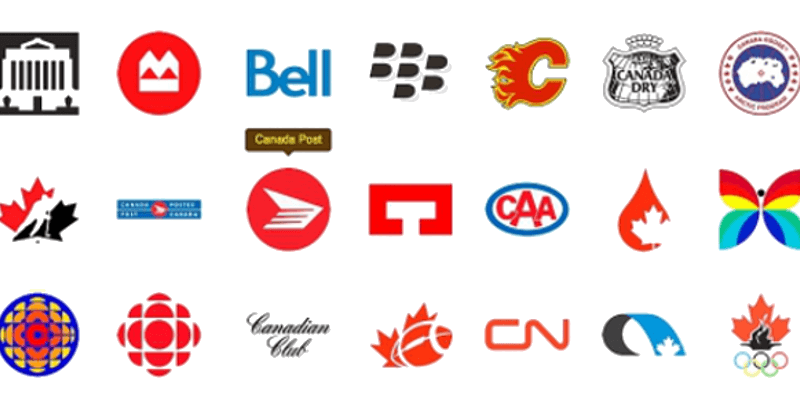 Red Canada Logo - Blade's Favourite Canadian Logos. Blade Brand Edge