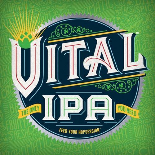IPA Beer Logo - Vital IPA Brewing Company