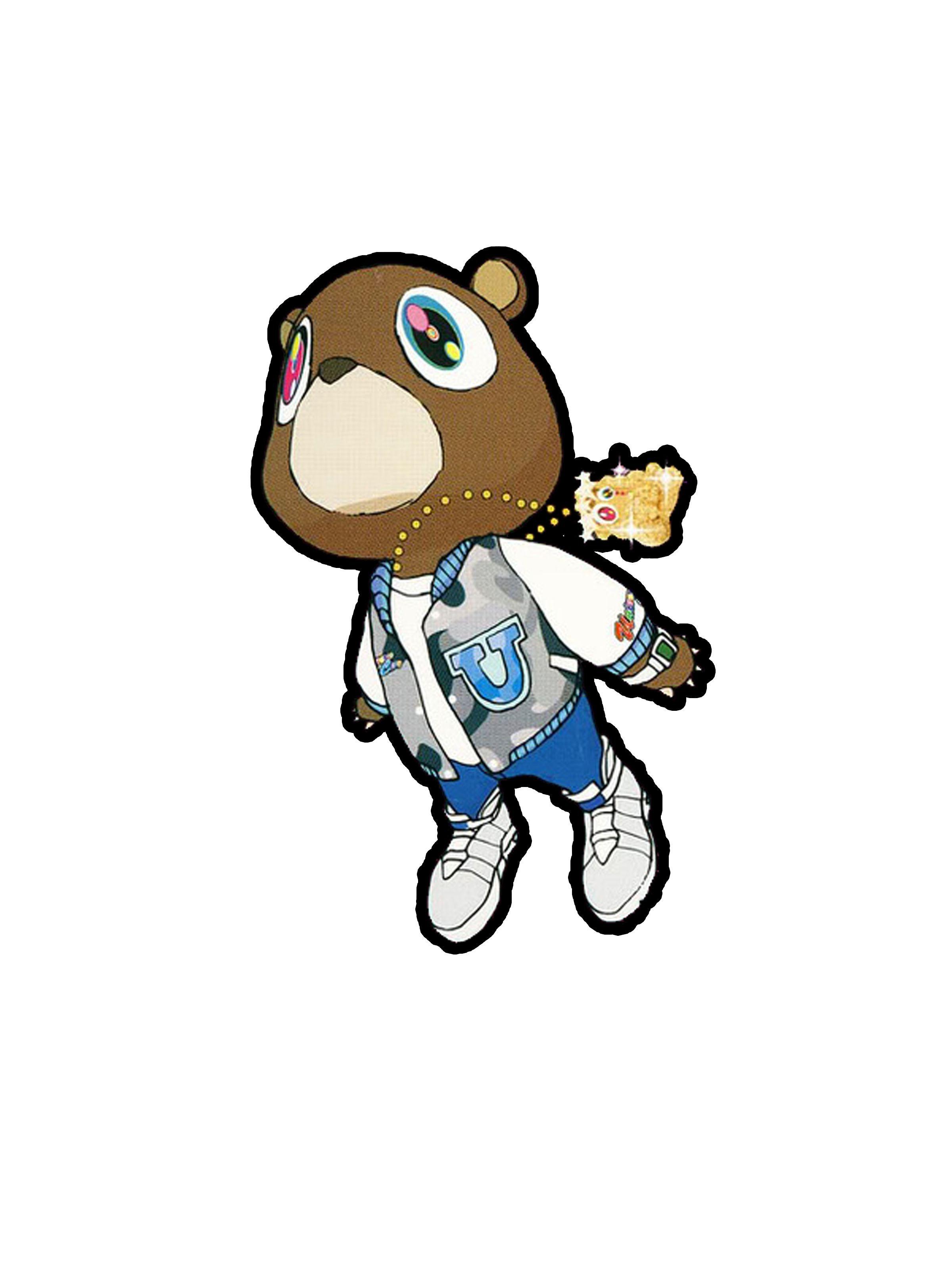Yeezy Bear Logo - Kanye West Graduation Bear. inked skin. Kanye