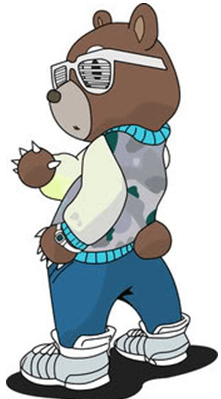 Yeezy Bear Logo - Dropout Bear - WikiFur, the furry encyclopedia