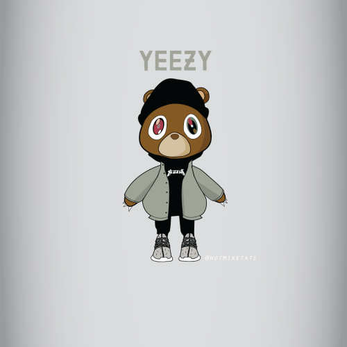 Yeezy Bear Logo - I Am Not Here Right Now