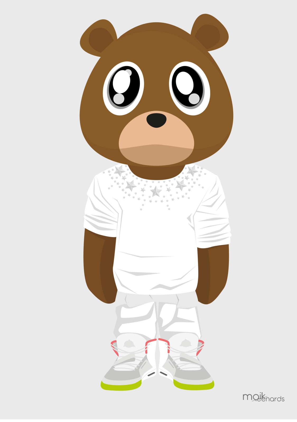 Yeezy Bear Logo - Somebody make Yeezus bear « Kanye West Forum