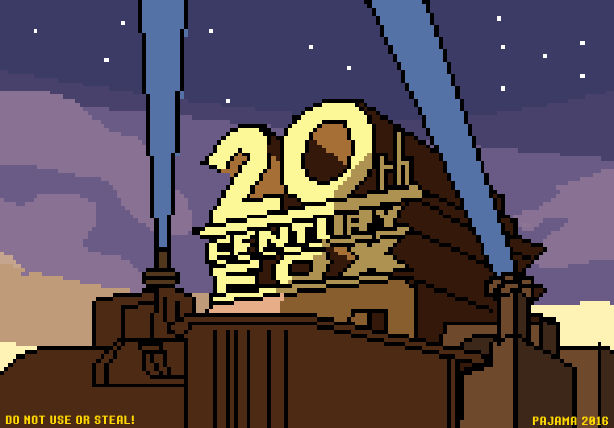 20th Century Fox 1994 Logo - 20th Century Fox 1994 Logo (8 Bit)