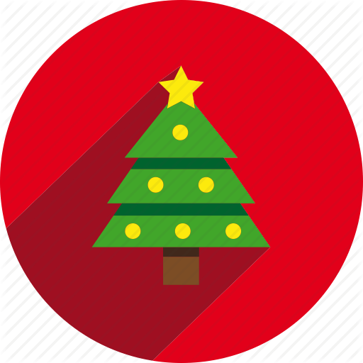 Pine Tree Circle Logo - Christmas, circle, holiday, holidays, pine, tree, xmas icon