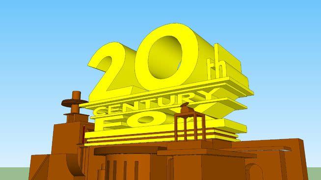 20th Century Fox 1994 Logo - 20th Century Fox 1994 logo remake tcf logo | 3D Warehouse