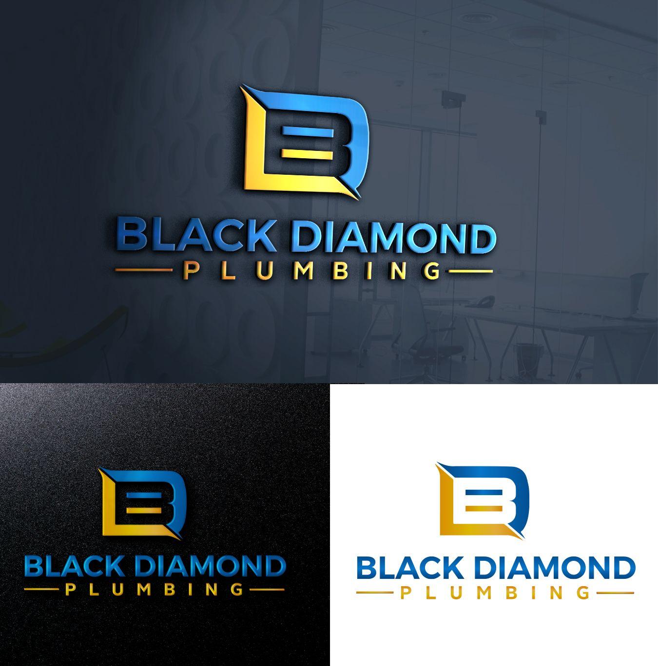 Diamond Car Company Logo - Elegant, Playful, It Company Logo Design for Black Diamond Plumbing ...