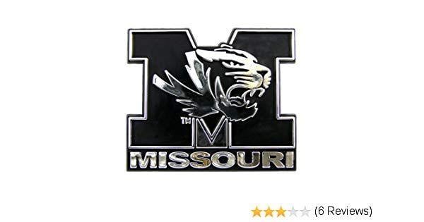 Cool Mizzou Logo - Amazon.com: Missouri Tigers Mizzou NCAA Chrome 3D for Auto Car Truck ...