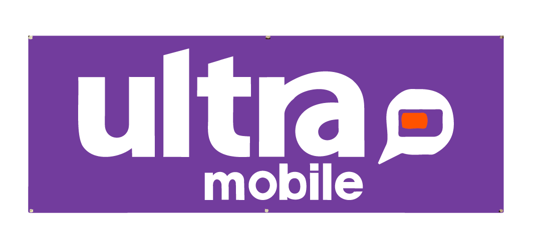 Ultra Mobile Logo - ULTRA MOBILE BANNER HIGH QUALITY DURABLE VINYL MATERIAL