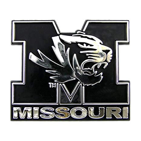 Cool Mizzou Logo - Amazon.com: Missouri Tigers Mizzou NCAA Chrome 3D for Auto Car Truck ...
