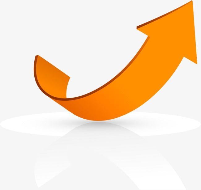 Orange Arrow Logo - Orange Concise Arrow, Orange Clipart, Orange Arrow, Simple Pattern