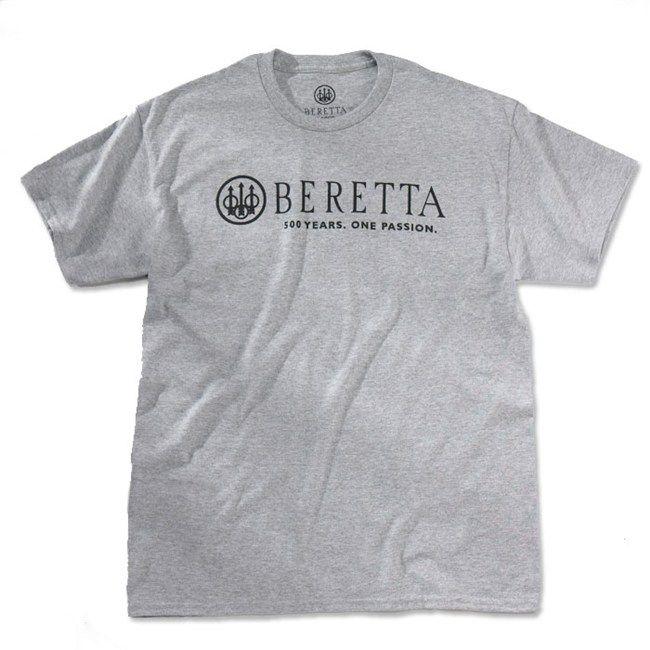 Beretta Clothing Logo - Beretta Logo T-Shirt – Grey or Navy – Stoeger Canada