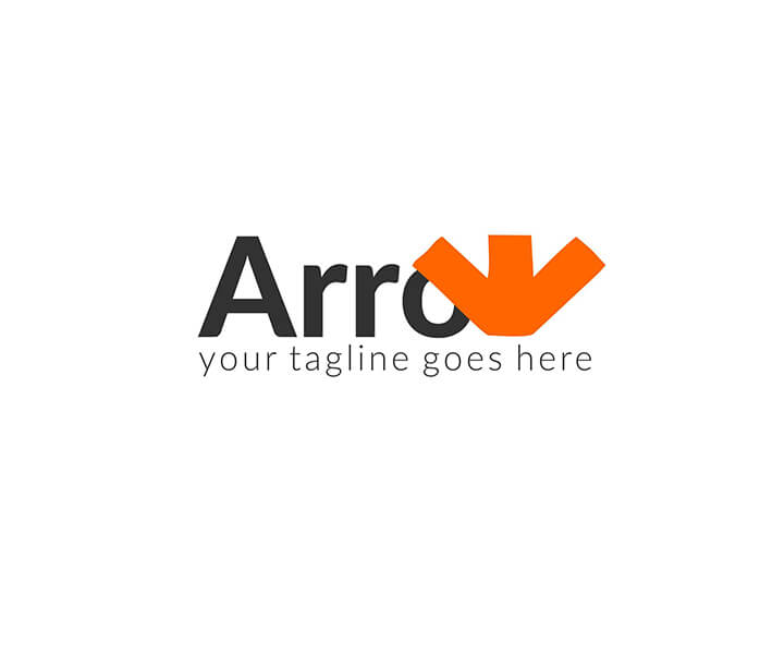 Orange Arrow Logo - Orange Arrow Logo - Brannet Market