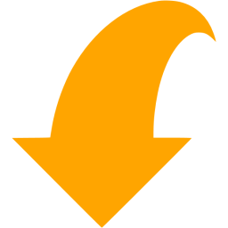 Orange Arrow Logo - Orange arrow 237 icon orange arrow icons