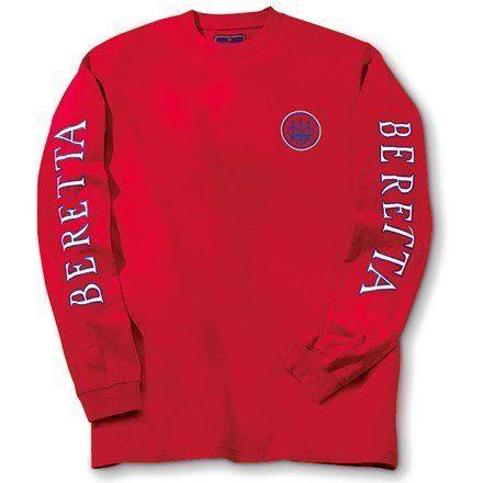 Beretta Clothing Logo - Beretta Beretta LS Double Logo Tee - Triggers and Bows