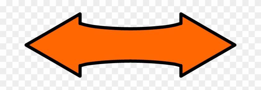 Orange Arrow Logo - Vjbl Logo Icon- Orange Arrows Vjbl Logo - Graphic Double Sided Arrow ...