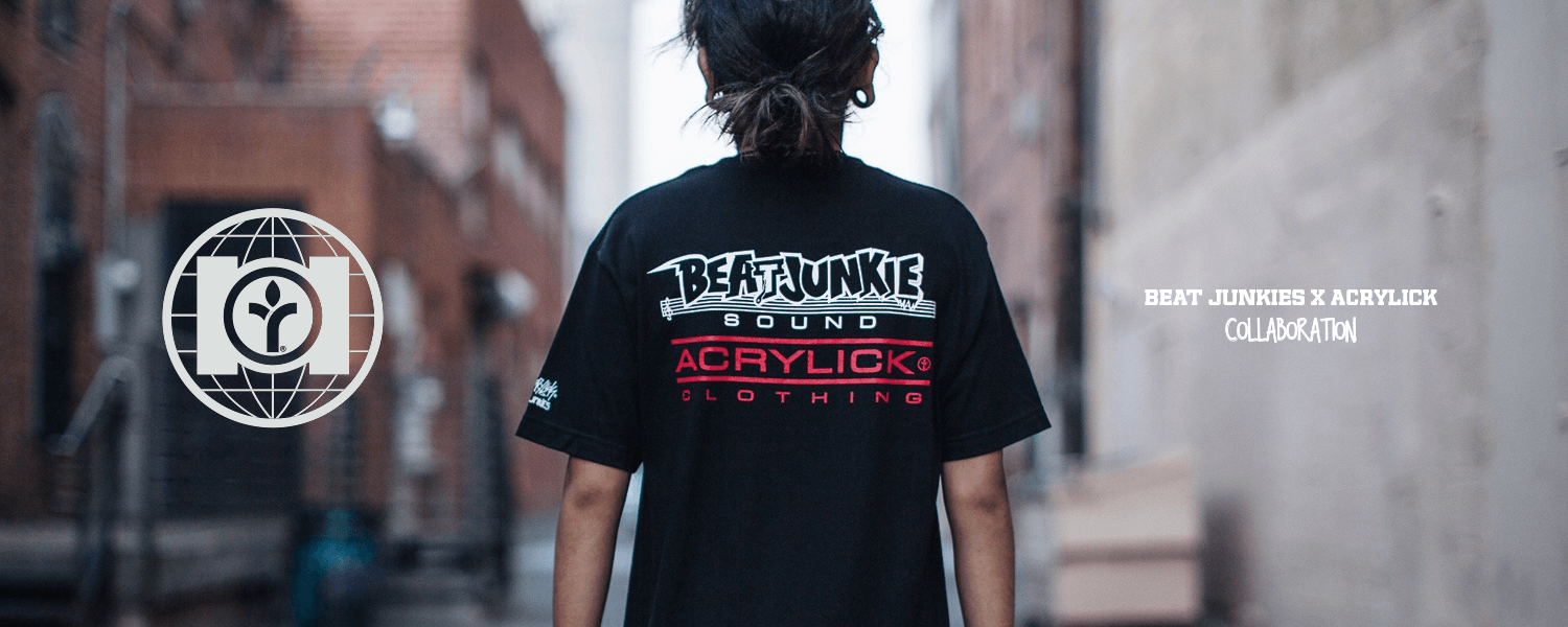 Acrylick Clothing Logo - ANNOUNCING THE OFFICIAL ACRYLICK CLOTHING x BEAT JUNKIES COLLABO ...