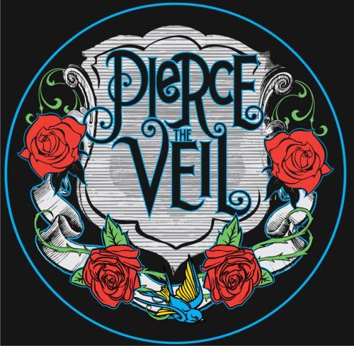 Pierce The Veil Logo - pierce the veil logo w/ roses on We Heart It