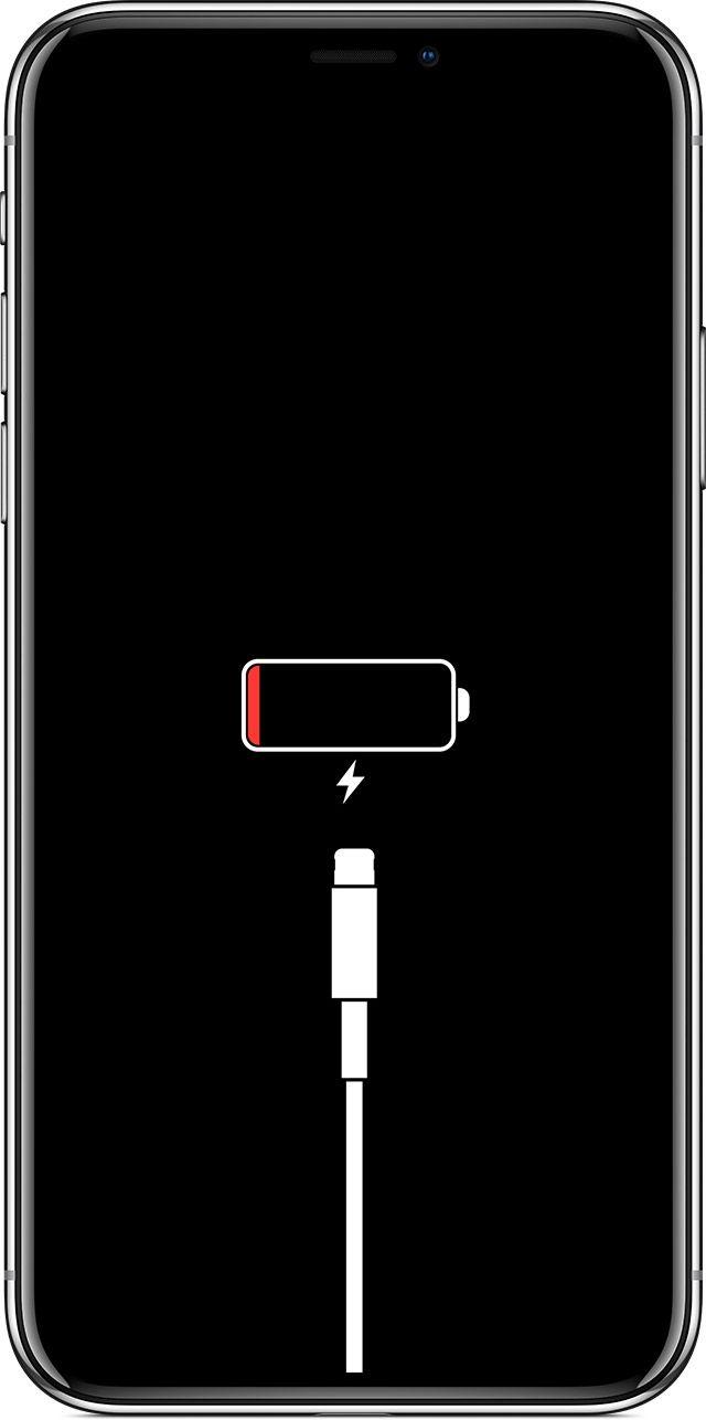 Dead Battery Logo - If your iPhone, iPad, or iPod touch won't turn on or is frozen