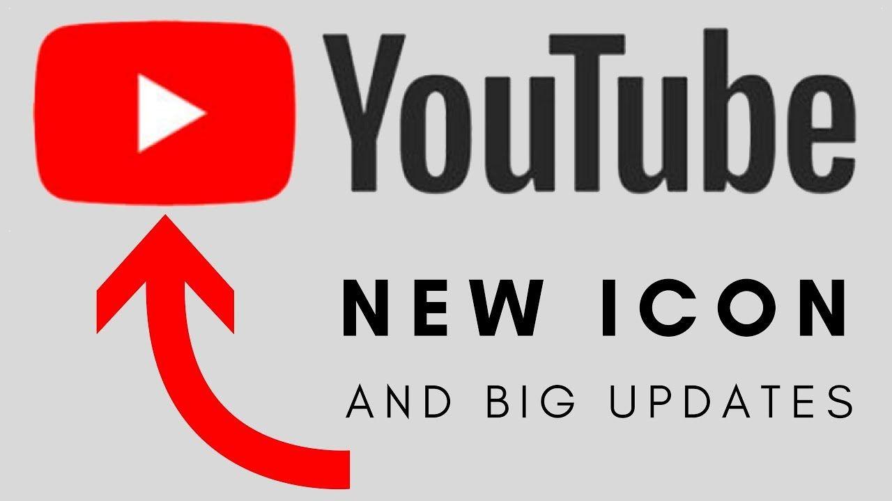 2017 New YouTube Logo - YouTube Update 2017 // New BRIGHT RED Icon // Material Design ...