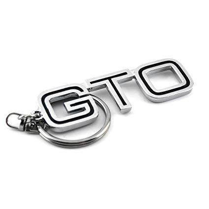 GTO Logo - General Chrome Metal Car Key Chain Key Ring with GTO