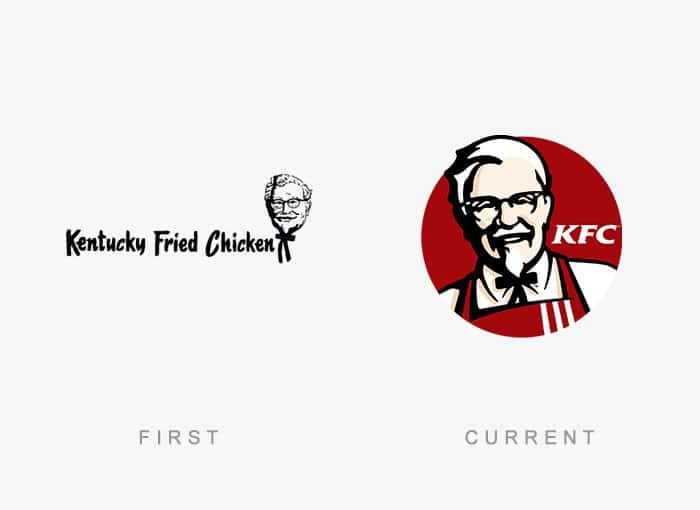 Old Logo - Interesting Old Vs New Image Showing Famous Logos