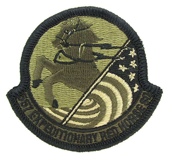 557 Red Horse Logo - 557th Expeditionary Red Horse Squadron OCP Patch