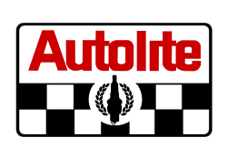 Autolite Logo - Autolite Sponsor Decal 4 Square [RD VD ALSQLG] $9.00 US