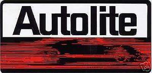 Autolite Logo - AUTOLITE 5 X 8 INCH FORD DEALERSHIP GT40 GT 40 BATTERY