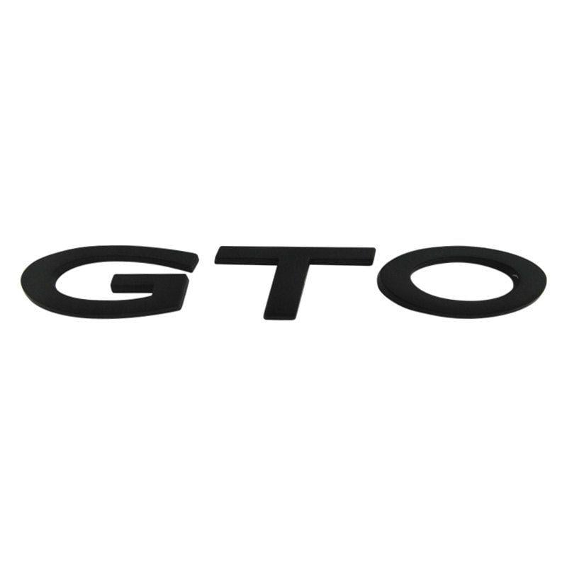 GTO Logo - GTOG8TA® LMP2203B Black Grille Emblem