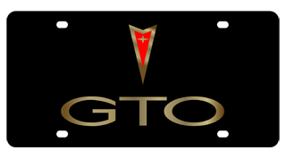 GTO Logo - Pontiac Tag Word, Frames And Car