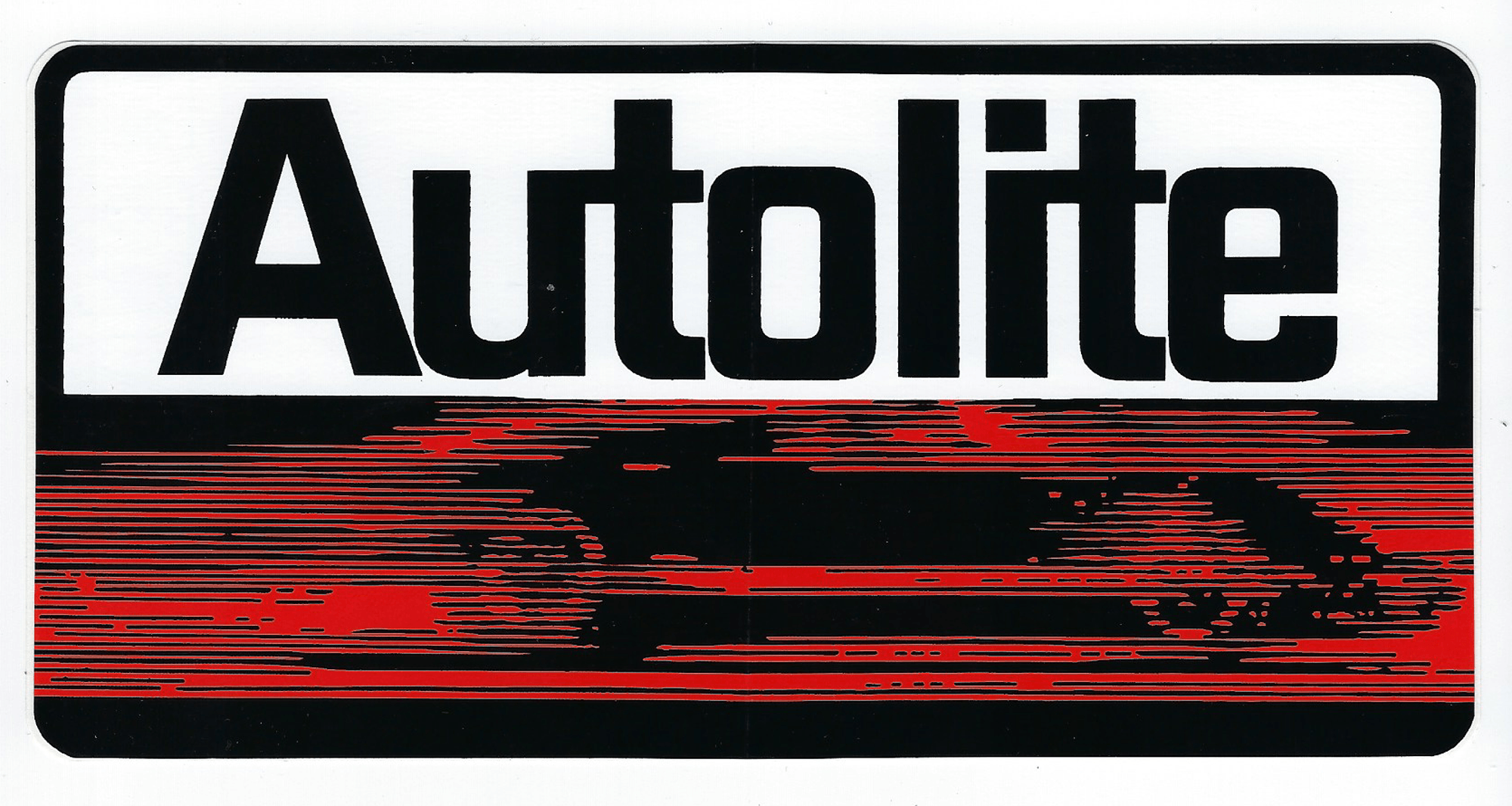 Autolite Logo - Autolite Racing Decal Sticker GT 40 Reproduction. CrashDaddy Racing