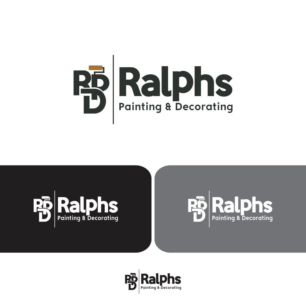 Ralphs Logo - Bold, Professional, Painting And Decorating Logo Design for RPD