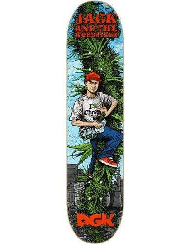 DGK Weed Logo - Dgk Curtin Weed Stalk Deck -8.25 Skateboard Decks