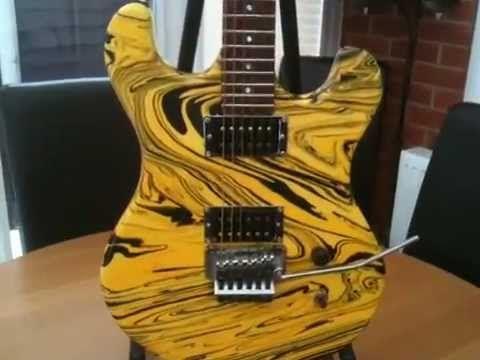 Yellow and Black Swirl Logo - SWIRLING(Yellow & Black Custom Guitar) - YouTube