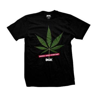 DGK Weed Logo - DGK Smoke Weed Everyday Tee in Black