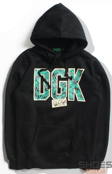 DGK Weed Logo - Худи DGK Weed Logo Black (ориг.бирка) купить в интернет-магазине ...