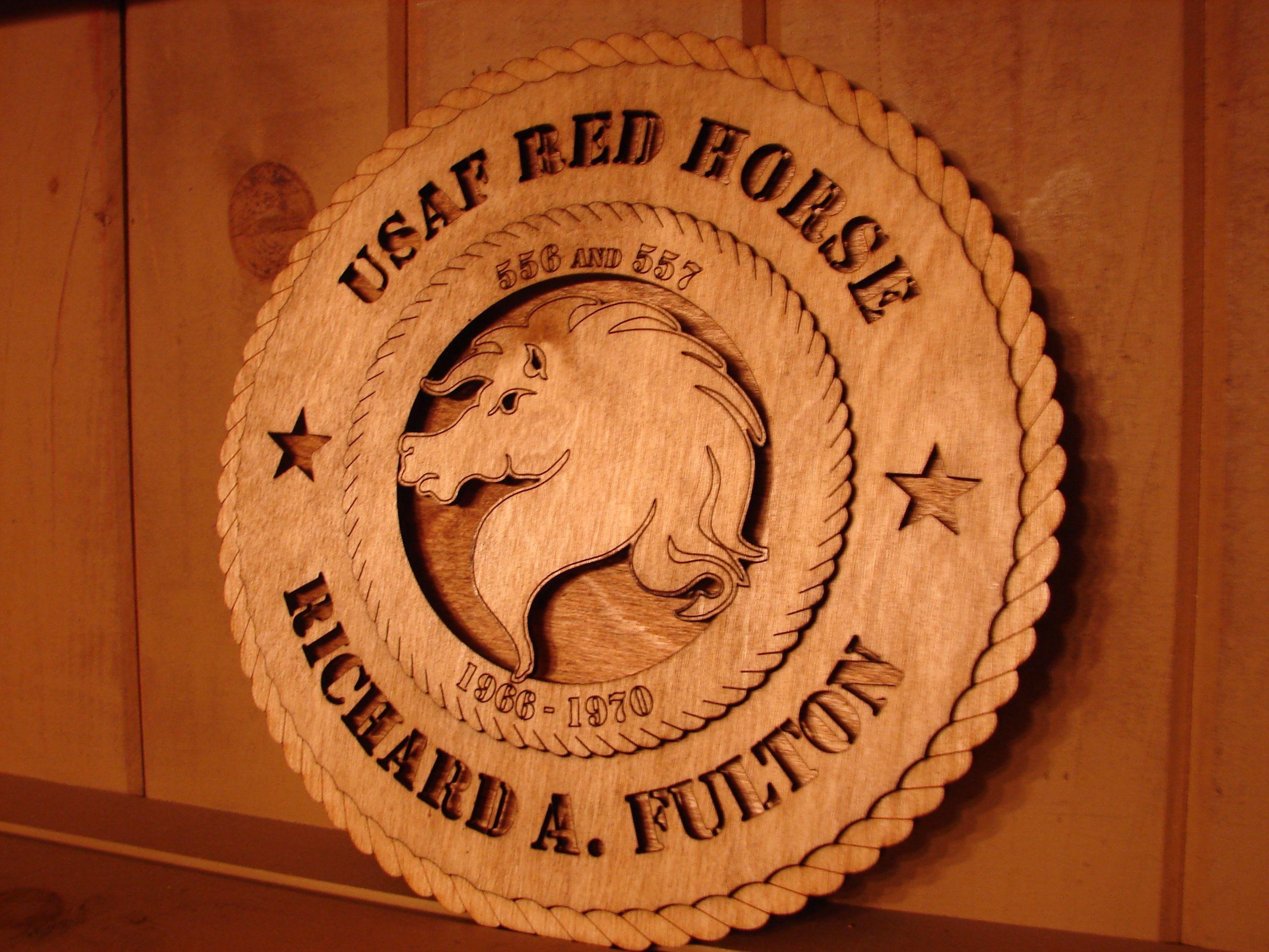 557 Red Horse Logo - USAF Red Horse. USAF.Military Tributes