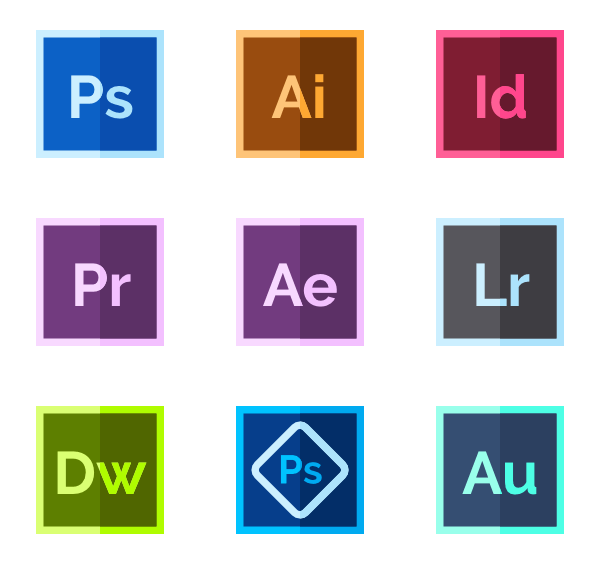 Adobe Logo - Adobe logo Icon free vector icons