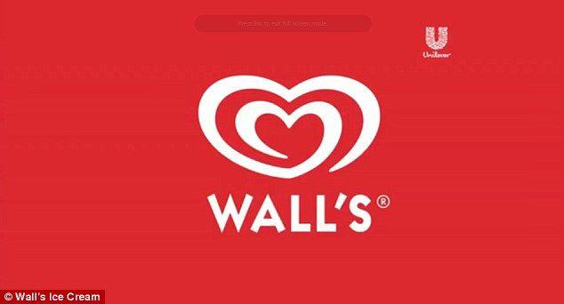 Red Ice Cream Logo - Wall's Ice Cream | hobbyDB