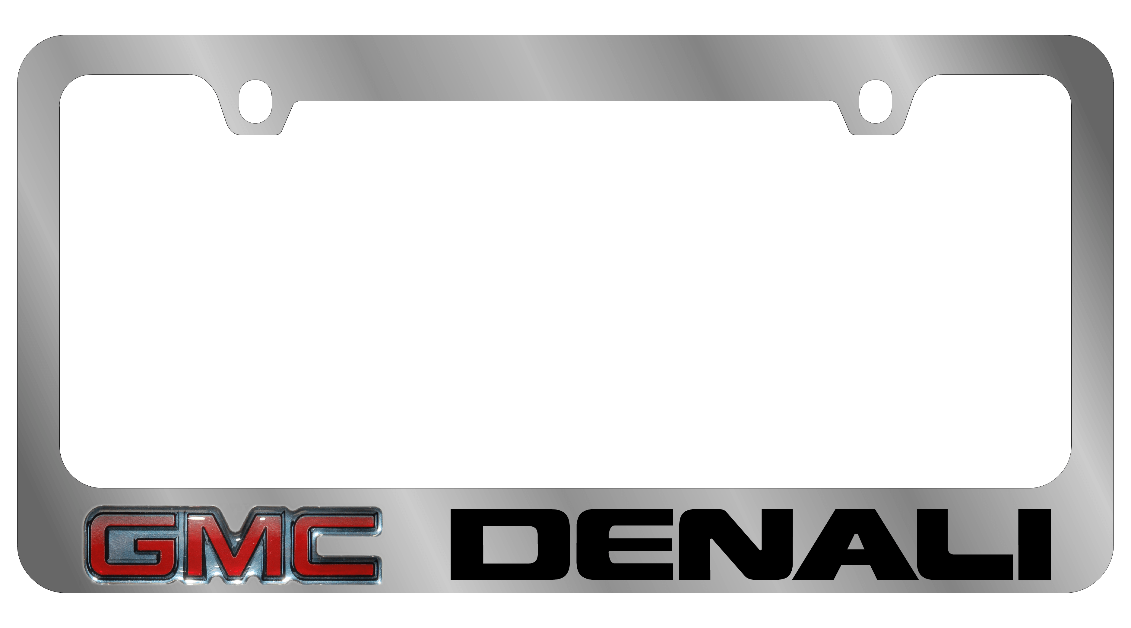 GMC Denali Logo - GMC - License Plate Frame - Denali - Logo/Word - Plates, Frames and ...