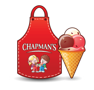 Red Ice Cream Brand Logo - Welcome to Chapman's Ice Cream