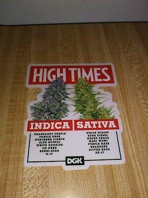 DGK Weed Logo - DGK SKATEBOARDS DIRTY Ghetto Kids Top Shelf Weed Logo Die Cut ...