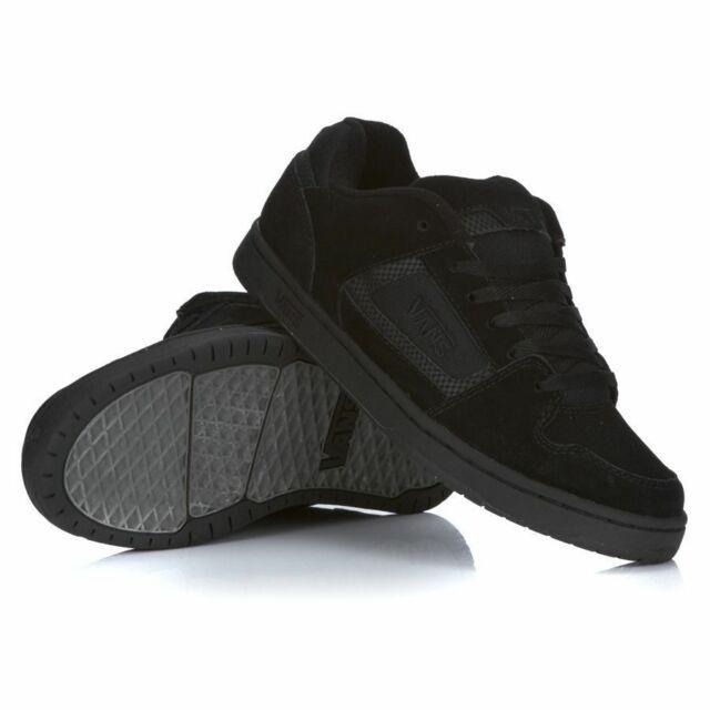Leather Vans Logo - VANS Men's Docket Skate Suede Leather Logo Shoes | eBay